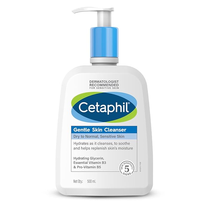 Cetaphil Gentle skin cleanser-Best for monsoon