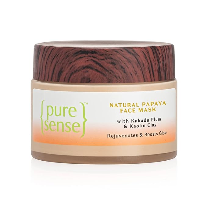 PureSense Papaya Face MAsk-best for monsoon